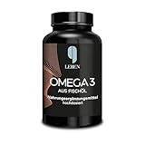 9 Leben® Premium Omega 3 – 2000mg reines Fischöl pro Tagesdosis – mit 50% EPA und 25% DHA – Laborgeprüft, aufwendig hergestellt