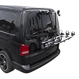 Menabo Fahrradträger kompatibel mit VW T6 T6.1 Heckklappenträger Halterung 3 Fahrräder TÜV