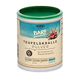 GRAU - das Original - 100 % reines Teufelskralle Pulver, für Sehnen und Bänder, Gelenkpulver zur Unterstützung der Beweglichkeit & Gelenkfunktion1er Pack (1 x 300 g), Ergänzungsfuttermittel für Hunde