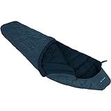 VAUDE Mumienschlafsack 220 cm Sioux 800, atmungsaktiver 3-Jahreszeiten Schlafsack, kompakter Kunstfaserschlafsack 1500g für Indoor & Outdoor-Camping, baltic sea