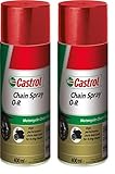 Castrol Chain Spray O-R Kettenspray, 400 ML (Packung mit 2)