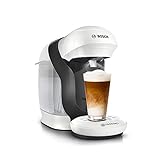Bosch Hausgeräte Tassimo Style Kapselmaschine TAS1104 Kaffeemaschine by Bosch, über 70 Getränke, vollautomatisch, geeignet für alle Tassen, platzsparend, 1400 W, Weiß/Antharzit