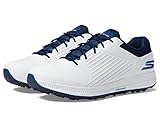 Skechers Herren Mens Shoe-go Golf Elite 5 Gf Sneaker, White Synthetic Navy Trim, 42 EU