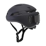 Garsent Fahrradhelm, 4 in 1 Smart Bike -Helm mit Rücklicht, Drehensignalen, Tachometer, LED -Beleuchtung, Smart App Gesteuert, DIY -Helm mit Tachometer -Fernbedienung Zum Radfahren