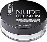Catrice Nude Illusion Loose Powder, Transparent, langanhaltend, mattierend, matt, für trockene Haut, vegan, ölfrei, ohne Parfüm, ohne Alkohol, 1er Pack (11g)