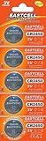 5 x CR2450 3V Lithium Knopfzelle 600 mAh (1 Blistercard a 5 Batterien) EINWEG Markenware EASTCELL