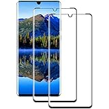 AssKdys Schutzfolie für Huawei P30 Pro,9H Härte, Anti-Bläschen, Fingerabdrucksensor Kompatible, HD Schutzglas, Anti-Öl, Displayschutz Folie für P30 Pro Gehärtetes Glas [2 Stück]