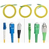 ZHANGGH LCA-ST-FC Glasfaserkabel, LC-SC-ST-FC, UPC-Patchkabel, SM, 1 m, 5 m, 10 m, 10 m, 1 Stück, LCA-ST