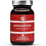 QIDOSHA® Astaxanthin 12 mg aus EU-Rohstoffen & Olivenöl, 90 Stk/Glas, 12mg Astaxanthin hochdosiert je Kapsel, flüssiges Astaxanthin hochdosiert aus portugiesischer Algenzucht