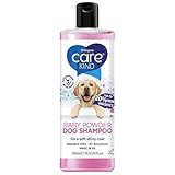 CAREKIND Baby Powder Hunde-Shampoo 500 ml professionelles Hundepflege-Shampoo für stinkende Hunde mit babyfrischem Duft, bestes Welpen-Shampoo mit Conditioner, veganes Haustier-Shampoo (1 x 500 ml)