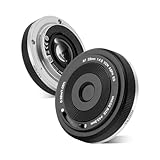 VILTROX 28mm F4.5 Full Frame Autofokus Pancake Objektive Chips-Größe Ultra-Dünn für Sony E Mount Kamera Objektive Camera Lenses FE kompatibel für Sony a7 a7C a7RIII a7RIV a7RV a9 a6400 (Black)