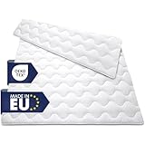 Gentle North Bettdecke 200x200 als Schlafdecke - Ganzjahresdecke für Allergiker geeignet - Weiche Steppdecke - Besonders Flauschig & waschbar bei 60°