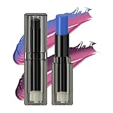 Ruwshuuk Lippenstift mit Farbwechsel, pH -lippenbalsam - Set von 2 getönten Lippenbalsam - Temperaturreaktiv, tägliche Betreuung für tägliche Pendeln, Dinnerpartys