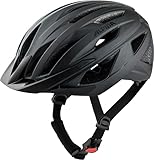 ALPINA Delft MIPS - Sicherer, Leichter & Individuell Anpassbarer MIPS Fahrradhelm für Erwachsene, optimaler Schutz durch MIPS, Black matt, M (51-56 cm)