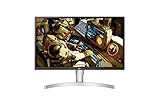 LG 27UL550-W 68,58 cm (27 Zoll) UHD 4K IPS Monitor (AMD Radeon FreeSync, DAS Mode, 98%sRGB), schwarz/weiß