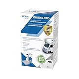 Hygiene-Trio HGT-120 | Wasserhygiene Komplett-Set für Tanks bis 160L | Reinigung, Entkalkung, Desinfektion & autom. Wasserkonservierung | für Caravan, Wohnmobil & Boot | Made in Germany