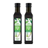 Planet Superfood Hanföl 100% Bio, Rein & Zertifiziert | 500 ml | Kaltgepresst Veganes Omega 3 6 Hanfsamenöl | Essentiellen Fettsäuren | Perfekt für Paleo KETO | Hemp Seed Oil (2 x 250 ml)