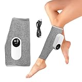 AOGOE Wadenmassagegerät, Beinmassagegerät, Heißdruckmassagegeräts für müde und angespannte Beine, für Schmerzen und Durchblutung, Massagegeräte mit 3 Intensitäten und 3 Modi（1er）