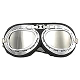 JINGLING Motorradbrille für Herren, Motorradbrille, winddicht, Outdoor-Sportbrille, Motocross-Brille mit verstellbaren Riemen für Radfahren, Reiten