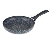 Russell Hobbs RH00842EU7 Antihaftbeschichtete Bratpfanne – 28 cm Kochtopf, Aluminium Induktionspfanne, Einfache Reinigung, Omelettpfanne mit Bakelitgriff, Kochen Sie mit weniger Öl, Nightfall Stone