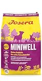 JOSERA Miniwell (1 x 10 kg) | Adult Mini | Premium Trockenfutter für ausgewachsene Hunde Kleiner Rassen | Geflügel & Reis | Kleine Kroketten | extraverträglich | weizenfrei | Hundefutter | 1er Pack