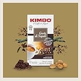 Kimbo, Gusto di Napoli, 250 g Gemahlenes Kaffeepulver, Kräftiger und Vollmundiger Kaffee, Intensität 10/13, Mittel-dunkle Röstung, Ideal für Moka