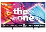 Philips Ambilight 75PUS8909 4K LED Smart TV - 75-Zoll Display mit Pixel-präziser Ultra HD Titan OS Plattform und Dolby Atmos-Klang. Funktioniert mit Alexa und Google Sprachassistent – Anthrazitgrau