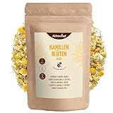Kamillenblüten getrocknet lose 250g | ganze Kamillenblüten getrocknet | Kamillentee aus Blüten-Köpfen | 100% natürlich | leicht bitterer und milder Geschmack | vom Achterhof