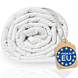 Amabeen Gewichtsdecke 135x200 cm 3kg - Waschbar - EU-Hergestellt - Therapiedecke aus Baumwolle