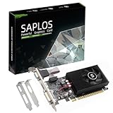 SAPLOS Geforce GT 730 Grafikkarten, 4GB DDR3 128-bit, HDMI VGA DVI, Low Profile Grafikkarte PC, Fermi Architektur, Desktop Computer GPU, PCI Express, DirectX 11