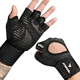 ATERCEL Fitness Handschuhe Herren Damen, Trainingshandschuhe Krafttraining Handgelenkband Handschuhe für Crossfit, Gewichtheben, Gym Body Training