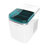 Cecotec Chillin' Ice 1200 Eismaschine, 105 W, tägliche Produktionskapazität von 12 kg, Touch-Display, Kontrollfenster, Selbstreinigungsfunktion, Wasserstandsanzeige