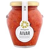Pelagonia Aivar - ein fruchtiger, würziger Dip aus gerösteter roter Paprika und gerösteter Aubergine 1x 314g