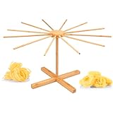 bremermann Nudeltrockner aus Bambus - Nudelständer für selbstgemachte Pasta, faltbar // Pastatrockner