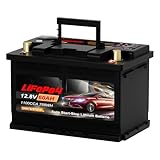 MOUDENSKAY Autobatterie 12V 60AH lifepo4 Auto Starterbatterie 12V Autobatterie 60Ah Anwendbare DIN75/57519/57217/AGM-H6-70/57069/20-72-L/R,Auto Starter Lithium Batterie mit BMS Schutz und Anzeige