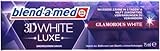 5x blend-a-med 3DWhite Luxe Glamorous WHITE Zahnpasta 75 ml