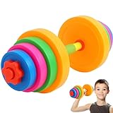 GANAZONO Verstellbare Schwere Hanteln Spielzeug für Kinder Trainingsgeräte Wasserhanteln für