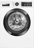Bosch WAV28M33 Serie 8 Waschmaschine Frontlader/A / 48 kWh/100 Waschzyklen / 1400 UpM / 9 kg/weiß/Fleckenautomatik / 4D Wash System/EcoSilence Drive/Allergie Plus