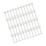 STOBOK 200Stücke Tile Leveling Spacers Steel Needle Tile Spacers Durable Floor Tile Leveling System For Walls And Floors Efficient And Reusable Tools