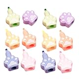 DIYEAH 2 Sets Katzenpfoten Textmarker Notizmarker Markierstifte Lesetextmarker Stapelbare Textmarker Textmarker Markierstifte Textmarker Markierstifte Highlighter Buchmarker Kunststoff