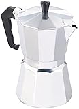 Cucina di Modena Espressomaschinen: Espressokocher für 6 Tassen; für Induktions-Herde geeignet; 300 ml (Espressokanne Induktion, Espresso Kocher, Induktionskochplatte)