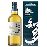 Suntory Whisky The Chita | Single Grain Japanischer Whisky | mit Geschenkverpackung | einzigartig, ausbalancierter Geschmack | 43% Vol | 700ml Einzelflasche