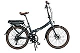 Blaupunkt Frida | Falt-E-Bike, Klapprad inkl. Dot Blue Lenkertasche LT 300