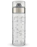 LALOB® Dressing-Shaker – auslaufsicher Behälter – fünf Rezepte in 175ml und 350ml – Salatsoßen-Schüttelbecher