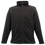 Regatta Vollreißverschluss-Microfleece-Jacke für Herren XXXX-Large Schwarz