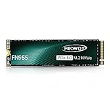 Fikwot FN955 2TB M.2 PCIe Gen4 Internes Solid State Drive mit Graphene Kühlaufkleber - Bis zu 7350 MB/s, Dynamischer SLC Cache, Kompatibel mit Laptops und PC Desktops