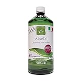 Benessence - Aloe Juice: Aloe Vera-Saft mit Echtem Fruchtfleisch – Nicht Pasteurisiert und Ungefiltert - 1L