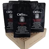 Coffeenes Arabica Kaffee Gemahlen 6 x 100 g Kaffe - Kaffeepulver 6 Unterschiedliche Kaffeesorten Gemahlener Kaffee - Coffee Verschiedene Aromen