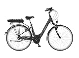 FISCHER E-Bike City CITA 1.8, Elektrofahrrad für Damen und Herren, RH 44 cm, Mittelmotor 65 Nm, 36 V Akku