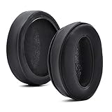 Yizhet Ersatz Ohrpolster Kompatibel mit Sennheiser HD 4.50BT, HD 4.50, HD 4.50BTNC, HD 4.50SE, HD 4.40BT, HD 4.30G, HD 4.20S, HD 458BT, HD 450, HD 450BT, HD 400S, HD 350BT Kopfhörer (Schwarz)